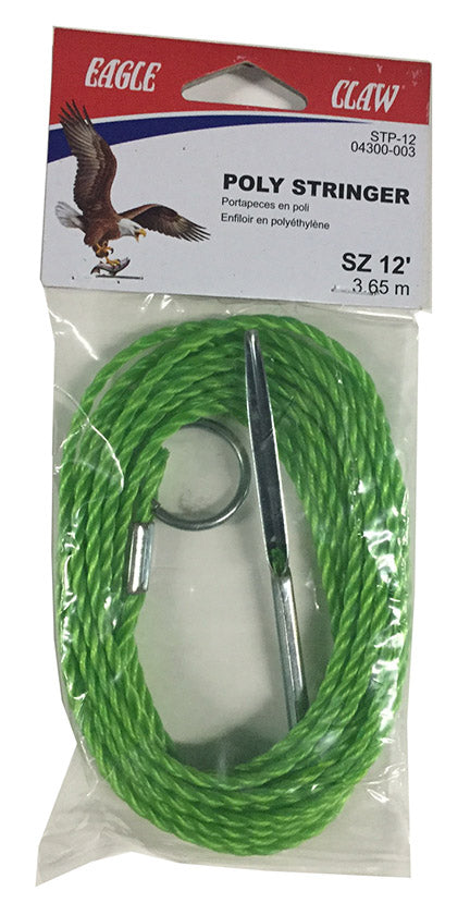FISH STRINGER POLY 12FT EAGLE CLAW