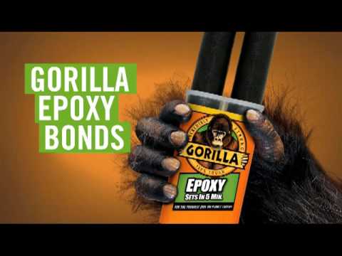 Gorilla 4200102 Epoxy Glue, Translucent, Liquid, 0.85 Ounce Syringe