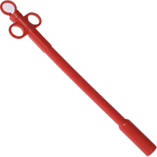 Agri-Pro Large Bolus Red Plastic Balling Gun - 17"