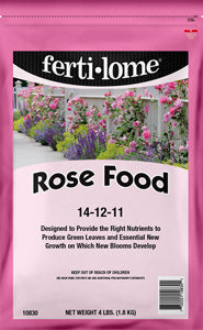 Fertilome Rose Food 14-12-11 -4 lb