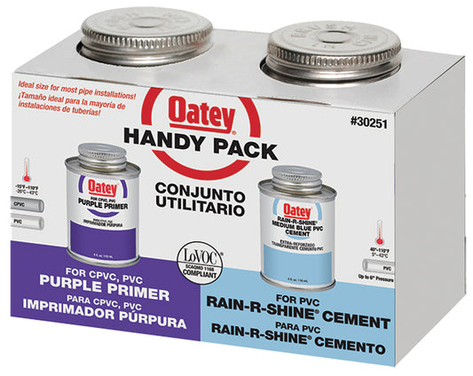 OATEY HANDY PAC PRIMER/CEMENT RAIN/SHINE 4OZ